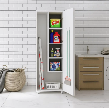  Organizador para produtos de limpeza