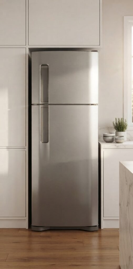 Geladeira Brastemp 385 litros Frost Free Duplex Inox BRM46MK