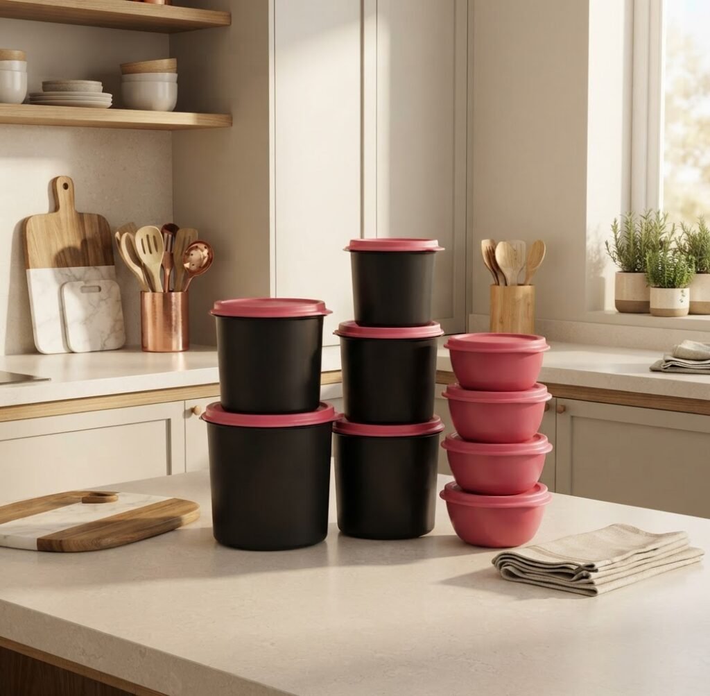 cozinha aconchegante com chamada visual para conferir os produtos