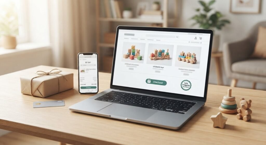 compras online para o Dia das Crianças 2026