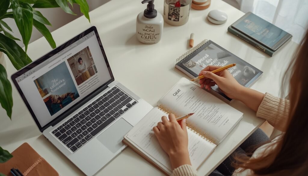 Planejamento de conteúdo, e-book e indicações para monetização de um blog